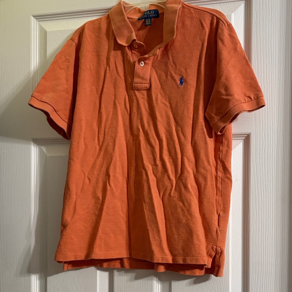 Polo by Ralph Lauren Boy's Orange Polo Shirt